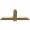 Ekena Millwork Eugene Rough Sawn Timber Gable Bracket, Douglas Fir, 36"W x 16"H x 2"D x 4"F, 11/12 Pitch GBW036X16X0204EUG00RDF - alternate 4